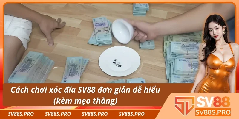 Hướng dẫn chơi xóc đĩa online tại SV88